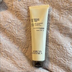 African Botanics Baobab Clay Oxygenating Cleanser Detoxifying Balancing